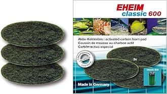 2217 Carbon Set of 3 Sponges for Aquarium