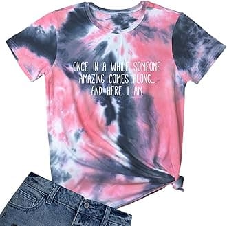 BLACKMYTH Women's Graphic Funny T Shirt Cute Tops Teen Girl Tee