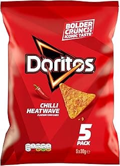 DORITOS CHILLI HEATWAVE 30GX5PK