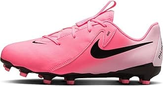 Nike Jr. Phantom GX 2 Academy Little/Big Kids' MG Low-Top Soccer Cleats (FD6722-600, Sunset Pulse/Black) Size 2.5