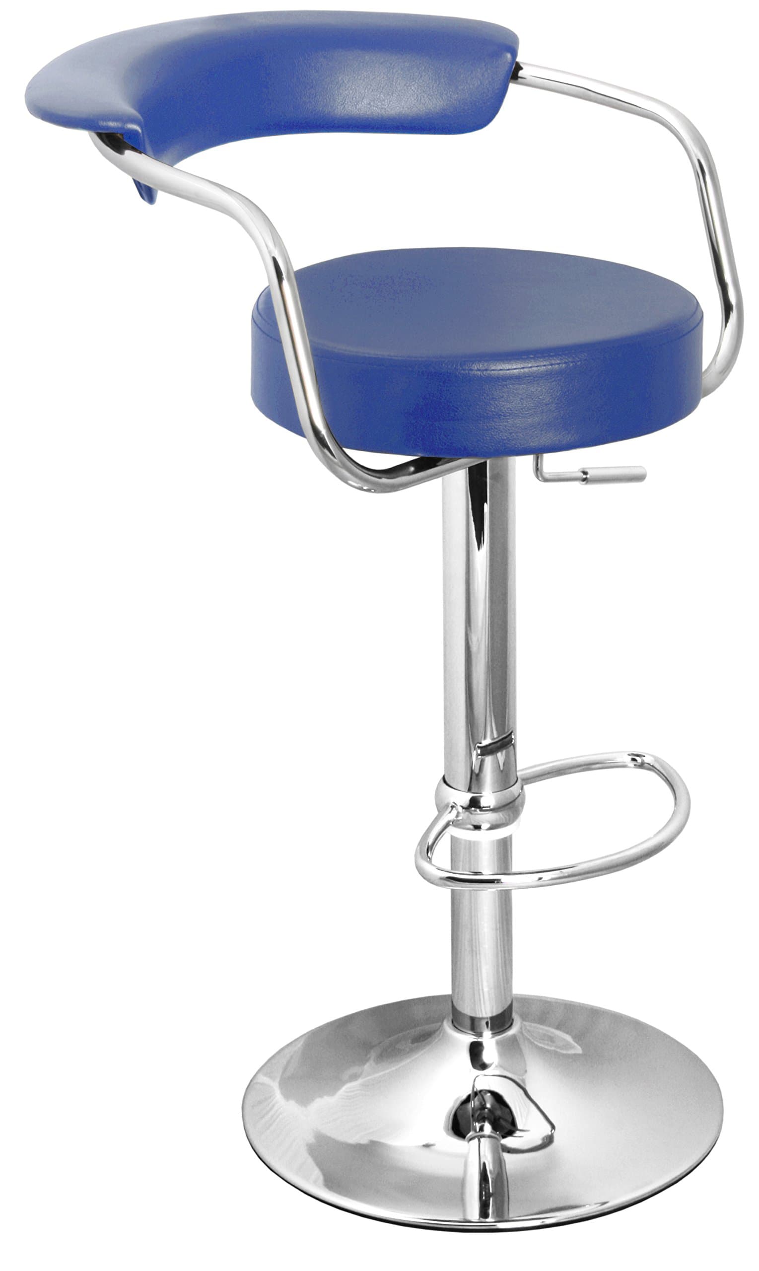 DF Sales Lamboro Zenith Bar Stool, Blue
