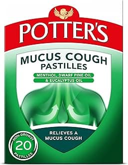 Herbals Mucus Cough Pastilles Non-Drowsy, 20 Pastilles