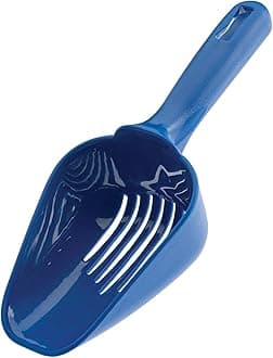 Barfly Slotted Ice Scoop, 12 Ounce, Blue