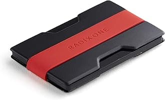 Radix One Slim Wallet - Minimalist Ultralight Polycarbonate Money Clip