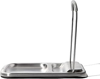 OXO Good Grips Stainless Steel Spoon Rest with Lid Holder