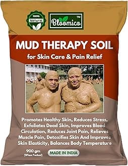 Mud Therapy Sand for Mud Baths & Skin Wellness - 900 gm | Therapeutic Mud for Healing, Relaxation, Rejuvenation & Moisturizing - (900gm)
