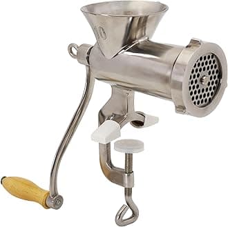 #10 Stainless Steel Clamp-On Hand Grinder