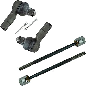 TRQ Front Tie Rod Set Compatible with 1989-1997 Geo Metro 1990-1995 Suzuki Swift