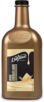 DaVinci Gourmet White Chocolate Sauce, 64 Fluid Ounces (Pack of 1)