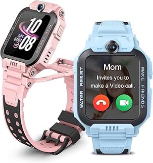 – imoo Z7 Kids Smart Watch, Smart watch for Boys, Kids Smartwatch Phone with Long-lasting Video & Phone Call, Kid Watches with GPS Tracker, IPX8 Swimming Water-Resistance (Z7, Blue)