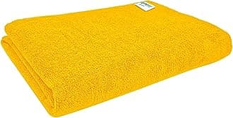 SOFTSPUN Microfiber Hair & Face Care Bath Towel 1pc 60x120cm Orange Ultra Absorbent Super Soft & Comfortable Quick Drying for Men & Women Daily Use Pack of 1 Large Size Unisex.