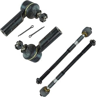 Front Steering Inner Outer Tie Rod End Driver Passenger Set 4pc for Suzuki SX4