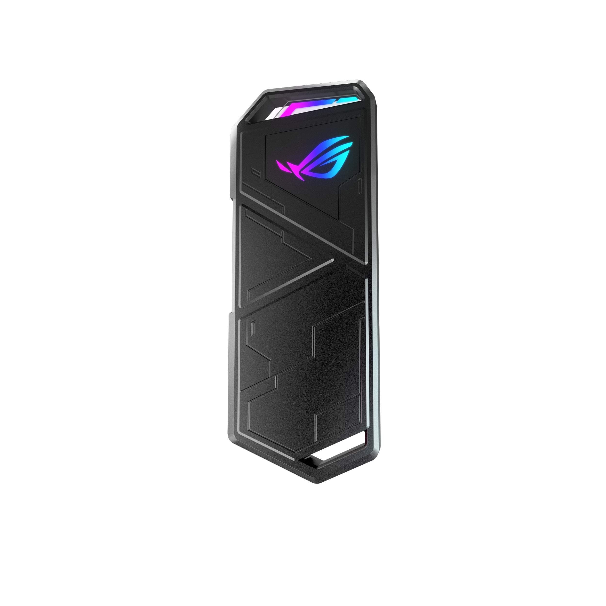 ROG STRIX Arion Aluminum Alloy M.2 NVMe SSD External Portable Enclosure Case Adapter, USB 3.2 Gen 2 Type-C (10 Gbps), USB-C to C and USB-C to A Cables, Fits PCIe 2280/2260/2242/2230 M Key/B+M Key