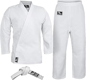 Hawk Sports Karate Uniform for Kids & Adults Lightweight Student Karate Gi Martial Arts Uniform with Belt