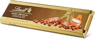 Lindt Swiss Milk Chocolate With Whole Hazelnuts, 300 Gm