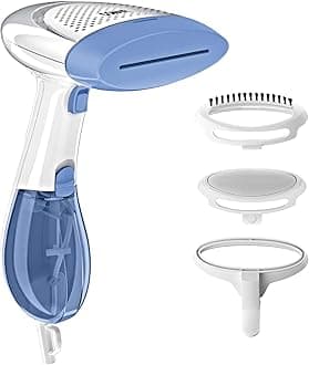 Conair - GS23N Extreme Steam Hand Held Fabric Steamer with Dual Heat, White/Blue