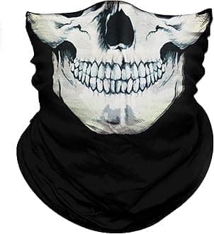 Skull Face Mask for Dust Wind Sun Protection Men Women Motorcycle Riding