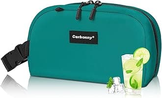 Cerbonny Small Cooler Bag Freezable Lunch Bag for Work School Travel,Leak-Proof Small Lunch Bag for Adults,Freezer Lunch Bags,Freezable Snack Bag Fit for Yogurt