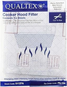 Universal Cooker Hood Grease Filters - Pack of 2