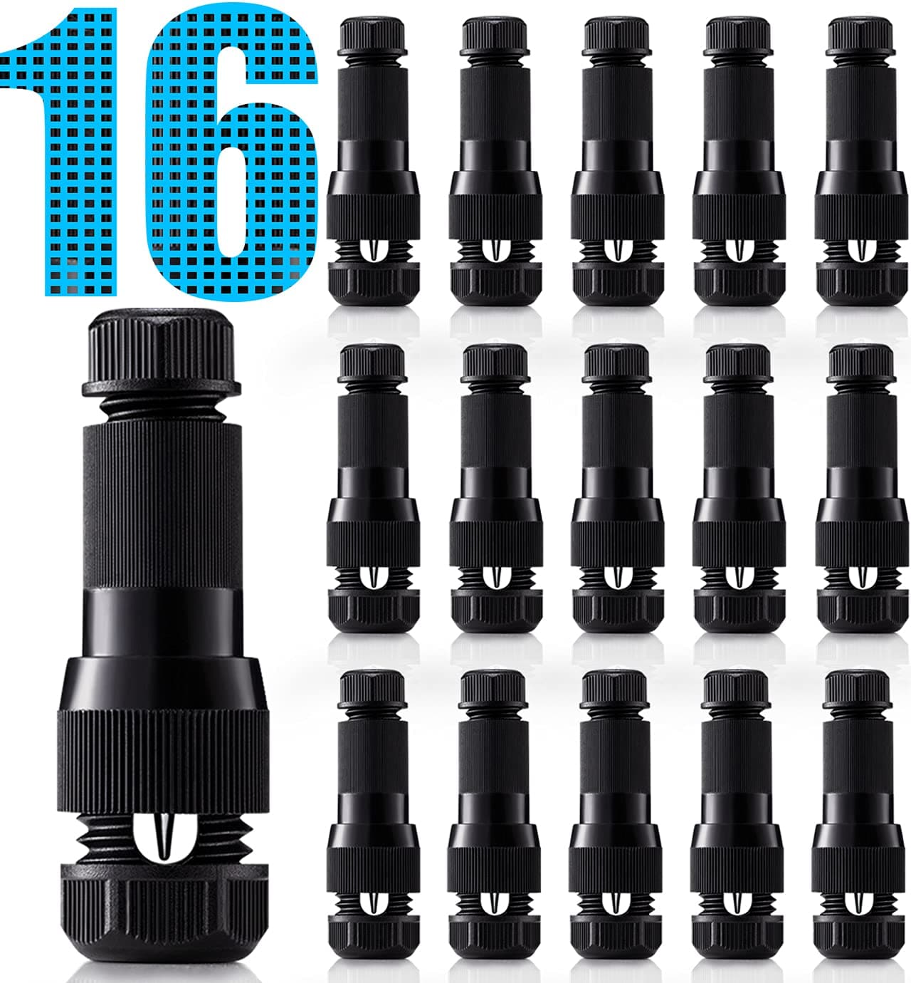 Low Voltage Wire Connector (16 Pack)