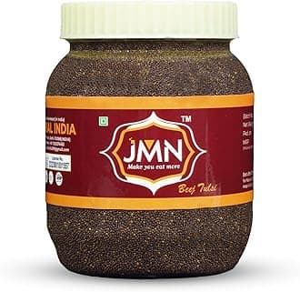 JMN Beej Tulsi Asli | Krishan Tulsi Seeds | Ocimum Sanctum | Tulsi Seeds (300gm)