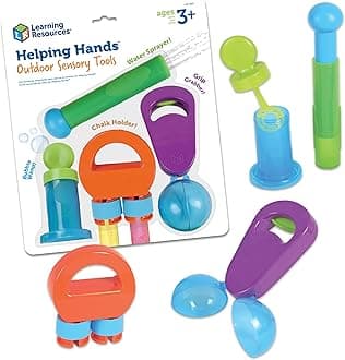 Learning Resources Helping Hands Outdoor Sensory Tools, Fidget Toy, Hand Fidgets, Sensory Bin Toys, Toddler Learning Activities, Fine Motor Skills, Beach Sensory Bin