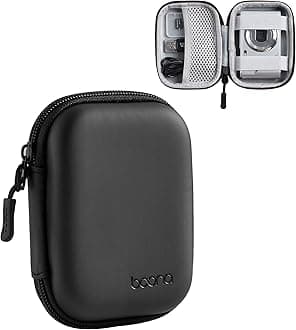 Linpr Digital Camera Case Compatible with CAMKORY/for Kodak PIXPRO/for Lecran/for VAHOIALD/for Canon IXUS 285 HS, Small Travel Cameras Storage Holder for Accessories SD Card