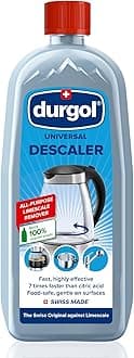 Durgol Universal Power Fast Descaler for Coffee Machines, All Purpose Decalcifier and Limescale Remover, 750ml