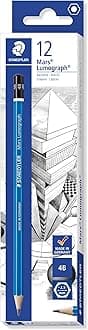 Staedtler Mars Lumograph 100 4B Pencil, Pack Of 12