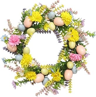 Autumn Hydrangea Pumkins Wreaths for Front Door 40 CM Artificial Fall Door Wreath for Thanksgiving Harvest Decorations Wall Window Party Wedding Decor Indoor Outdoor (Yellow)