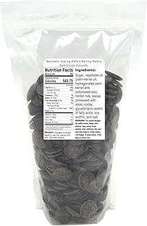 Merckens Coating Wafers Melting Wafers Dark Cocoa 2 pounds