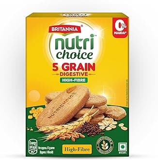 5 Grain Digestive High Fibre Multigrain Biscuits, 200g