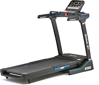Reebok RVJF-20721BK-1BT JET300+ Running Machine, Treadmill, Black, Touch Panel, Bluetooth Compatible, Built-in Speaker, Cooling Fan Function
