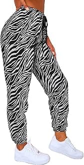 Waitfairy Sweatpants Women - Joggers for Women High Waist Baggy Sweat Pants for Womens Joggers with Pockets