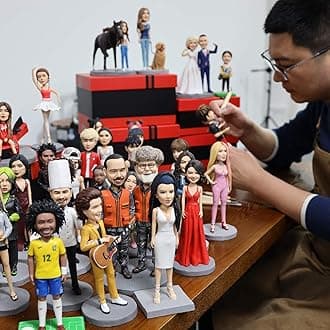 100% Custom Bobblehead Figure from Photos, Full Refund Not Satisfied,Personalized