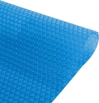 Hot Tub Bubble Blanket - 6x6 FT 16-Mil Square Pool Spa Solar Cover | Heavy Duty Floating Heat Retaining Thermal Blanket for Insulating Solar Heating