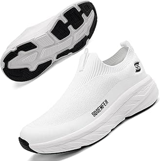 MrToNoSlip on Sneakers Men Sports Shoes Without Laces Sneakers Men Lightweight and Comfortable Running Shoes Outdoor Casual Shoes Non-Slip Gym Jogging Shoes