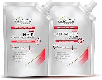 OXYGLOW HERBALS OxyGlow Hair Care Cream for Hair Straigheting (500+500g)
