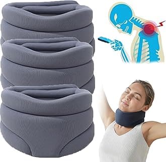 Vitavix Neck Support for Snoring, Cervicorrect Neck Brace by Healthy Lab Co, Neck Brace for Neck Pain and Support (3PCS,B)