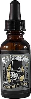 Grave Before Shave™ Gentlemen's Blend Beard Oil (Bourbon/Sandal Wood Scent)