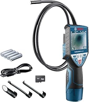 Professional Inspection Camera GIC 120 C (cable length: 120 cm, display: 3.5’’, 4x AA batteries, in cardboard box)