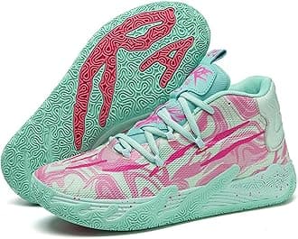 Men's Basketball Shoe Anti Slip Men's Basketball Shoe Men's Basketball Shoe Outdoor Sports Shoe(42 EU, F1)