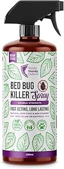 Bed Bug Killer Spray 200ml | for Bed Bugs, Eggs, Nymphs and Adults | Complete BedBugs Treatment | Bedbug Spray for Mattresses, Bedding & Carpets | Non-Staining & Low Odour, Quick & Easy Application