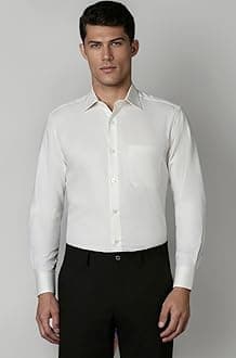 Louis Philippe Men's Cotton Slim Fit Shirt