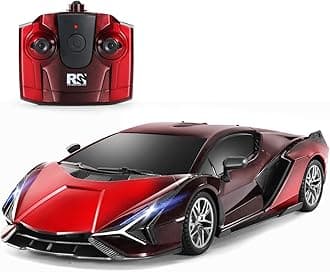 MIEBELY Lamboghini RC Car - 1:24 Scale Lambo Toy Car 3.7V 500mAh, Sián Fast Remote Control Car for Boys 8-12, Rc Race Model Birthday Gifts for Kids Adults Boys Girls Age 6-12 Year Old