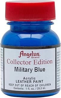 Collector Leather Paint 1 oz Mil Blue