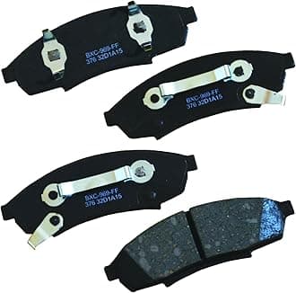 Bendix Premium SBC376 Ceramic Front Brake Pads for Buick Regal 1996-1988, Chevrolet Lumina 2001-1990, Monte Carlo 1999-1995, Oldsmobile Cutlass Supreme 1997-1988, Pontiac Grand Prix 1996-1988