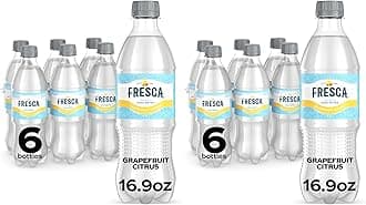 Grapefruit Citrus Sparkling Soda Water | Bottles | 16.9 fl oz | 12 Pack