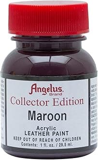 Collector Leather Paint 1 oz Maroon