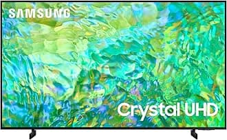 Samsung Smart TV, Crystal UHD 4K, 75 Inch, Titan Gray, Crystal Processor 4K, Airslim, Dynamic Crystal Color, UA75CU8000 - 2023 - International Version